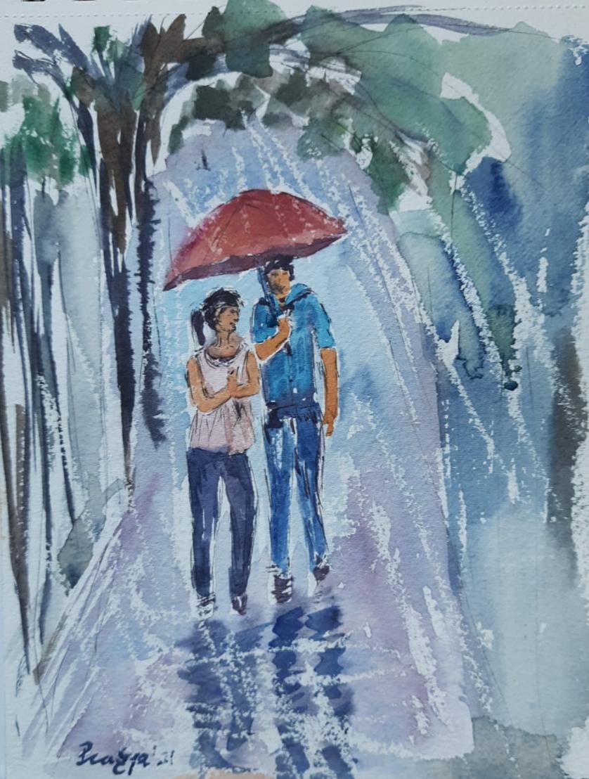 Rainy Day in the Park